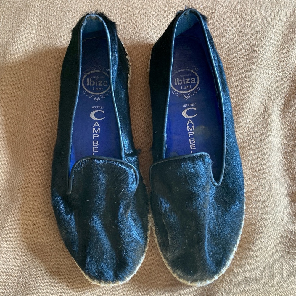 Jeffrey Campbell Abide espadrille loafer slip on flat